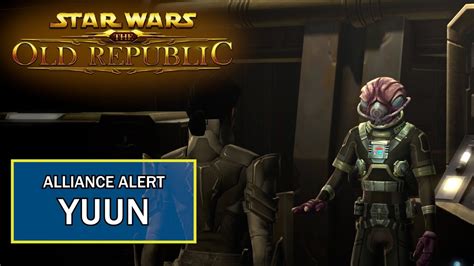 SWTOR Alliance Alert Yuun To Find A Findsman Light Side Sith