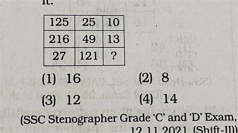 Missing Number Series Reasoning Missing Number Reasoning Important