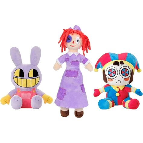 The Amazing Circus Plush Ragatha Pomni And Jax Plushies Toy Digital Circus Stuffed Plush Toys