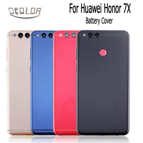 Ocolor For Huawei Honor X Battery Cover Durable Protective Back Cover