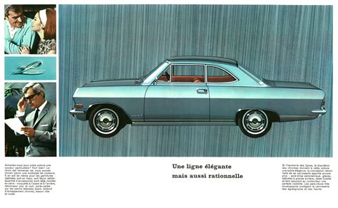 1966 Opel Rekord Brochure