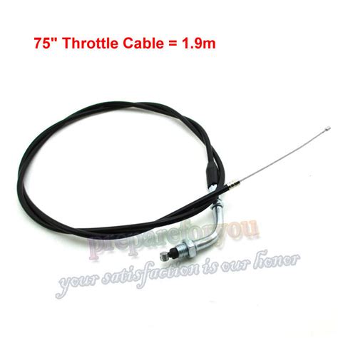 75 Throttle Cable For 33 43 49cc Gas Scooter Goped 50 60 80cc Motorized Bicycle Ebay