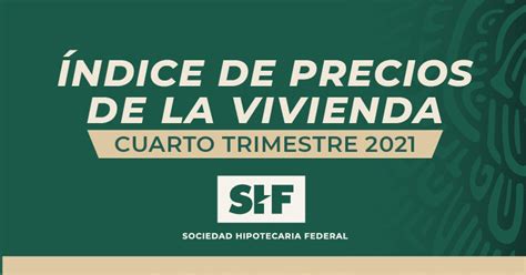 Índice Shf De Precios De La Vivienda En MÉxico Cuarto Trimestre De 2021 Sociedad Hipotecaria