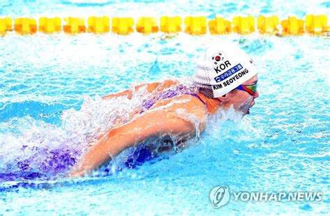 김서영 한국 수영 새역사세계선수권 3회 연속 결승 진출 연합뉴스