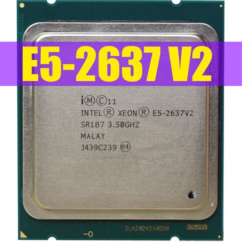 Intel procesador Xeon E5 2637V2 CPU 3 50 GHZ 15MB 130W 4 núcleos