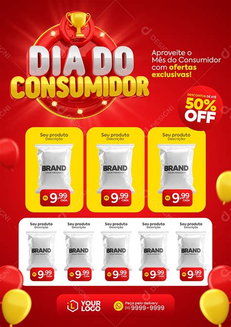 Encarte Dia Do Consumidor Produtos Descontos De Até 50 Off Social