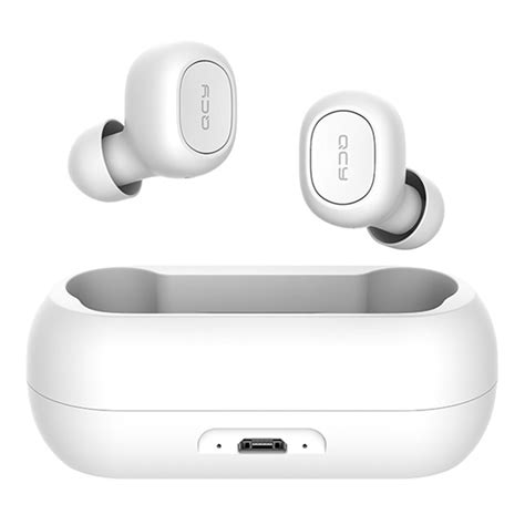 Qcy T T C True Wireless Earbuds White