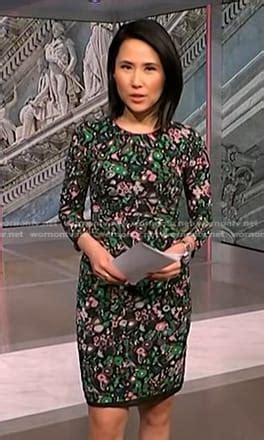 WornOnTV Vickys Floral Print Long Sleeve Dress On NBC News Daily