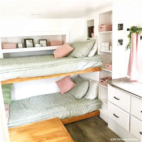 15 Rvs With Custom Built Bunk Beds Added Rv Inspiration