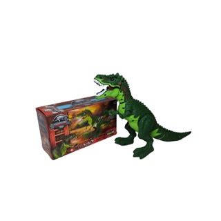 Dinossauro Rex Anda Solta Fuma A Emite Som De Rugido E Luzes Shopee