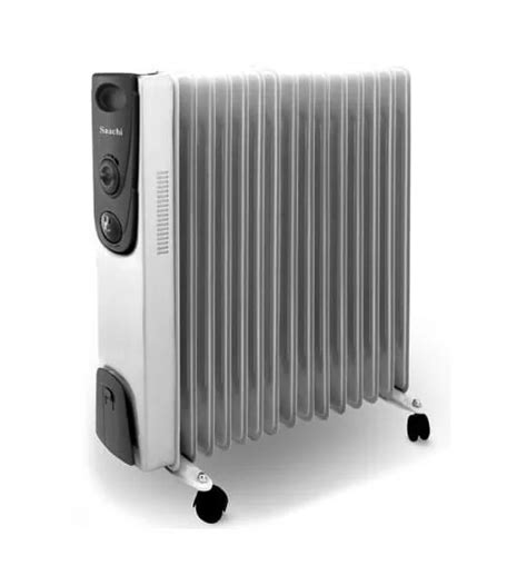 Saachi Oil Radiator Heater 11 Fins - Electronica Pakistan