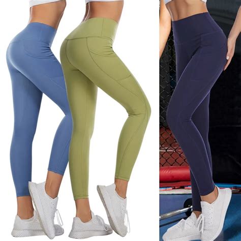 Pantalon D Entra Nement De Yoga Pour Femmes Leggings De Sport Avec