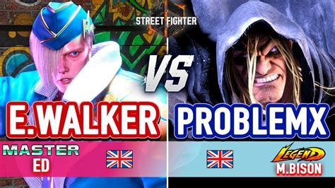 SF6 ENDING WALKER Ed Vs PROBLEMX M Bison Street Fighter 6 High