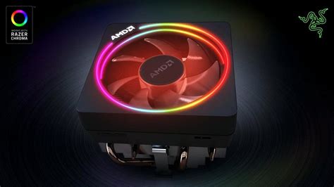 Razer Chroma AMD Wraith Prism Kühler mit RGB Beleuchtung kompatibel