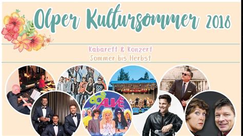 Olper Kultursommer Startet Am Juli