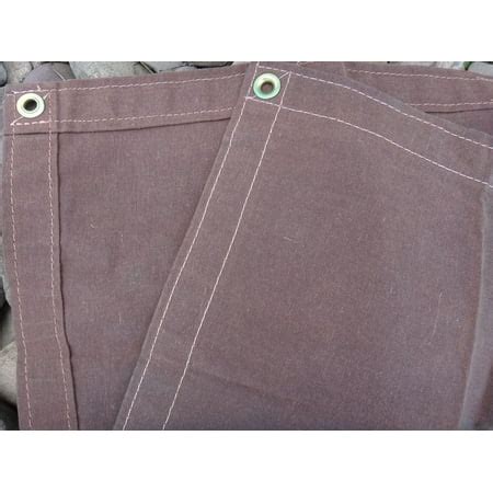 Cotton Canvas Tarps - 10 oz., Water Resistant, Brass Grommets - Walmart.com