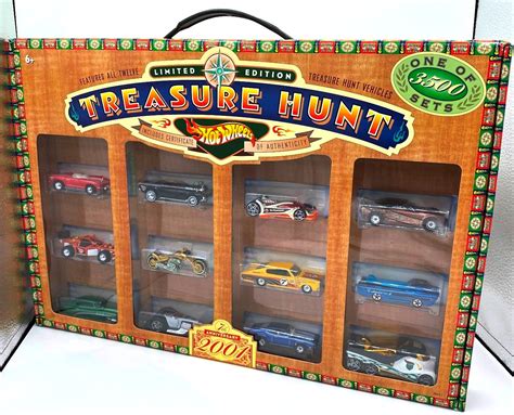 Hotwheels Vintage 2001 Treasure Hunts 7th Anniversary Box Set JC