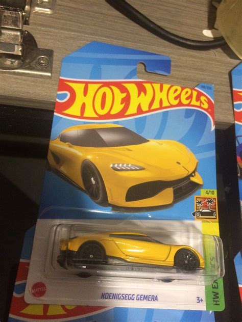 Hot Wheels Koenigsegg Gemera Yellow Hobbies Toys Toys Games On Carousell