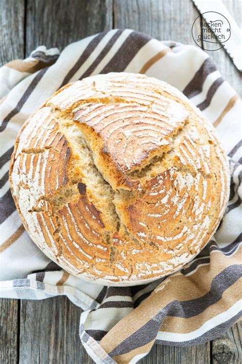 Einfaches Weizen Sauerteig Brot Ohne Hefe Rezept Sauerteig Teig