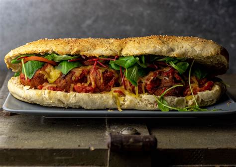 Meatball Sandwich Mit Selbstgebackenem Subway Brot Dailyvegan