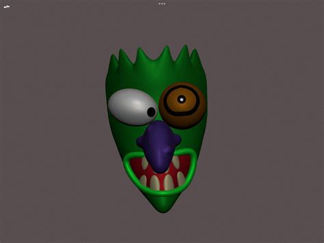 Eustace Mask From Courage The Cowardly Dog by HauntsAndMore | Download free STL model ...