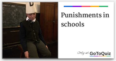 Punishments In Schools