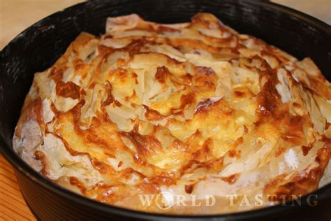 Traditional Bulgarian Cheese Pie (Banitsa)