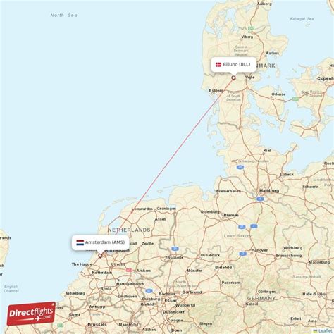 Direct Flights From Billund To Amsterdam Bll To Ams Non Stop