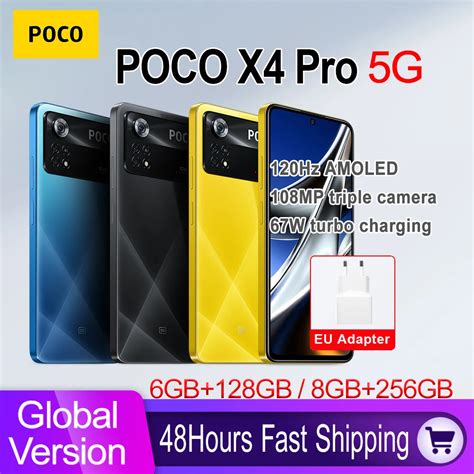 Купить Алиэкспресс Global Version Poco X4 Pro 5g Smartphone