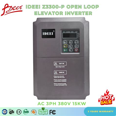 15kw 380v Open Loop Elevator Inverter For Gear Motor Cargo Passenger