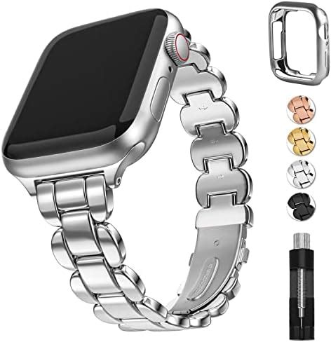 GEARYOU Metall Armband Kompatibel Mit Apple Watch Armband 40mm 38mm