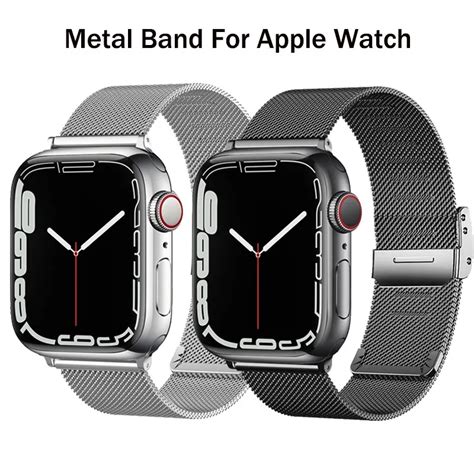 Pulseira Milanese Loop Para Apple Watch Banda Mm Mm Mm Mm Mm