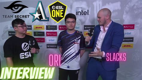 INTERVIEW ASTER ORI AFTER MATCH UPPER BRACKET FINAL ASTER VS TEAM