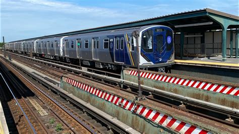 Mta New York City Subway R A Train Action Video Youtube