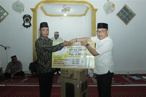 Tim Safari Ramadhan Pemkab Asahan Kunjungi Masjid Musholla Delta