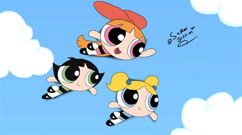 Powerpuff Girls Flying By Superjassim10 On Deviantart