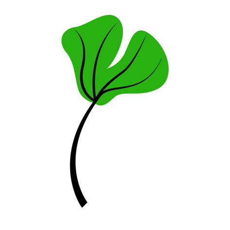 Fresh Single Green Leaf Leaf Of Spring Season Card Leaf Decoration
