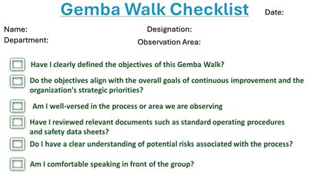 Gemba Walk New Method Of Excellence In Everyday Operations 2024