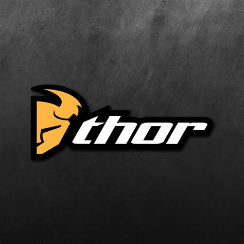 Thor Motorbike Sticker Retrobot