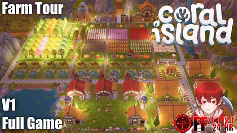 ทัวฟาร์ม Farm Tour Coral Island V1 เกมตัวเต็ม Youtube