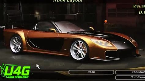 Need For Speed Underground Mazda Rx Veilside Tokyo Drift Mod