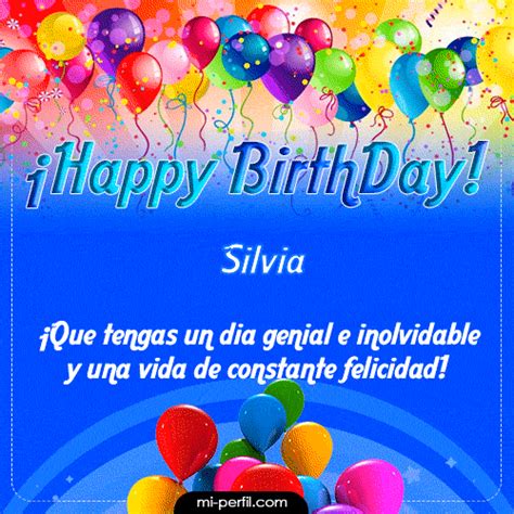 🎂feliz Cumpleaños Iv Silvia  De Cumpleaños