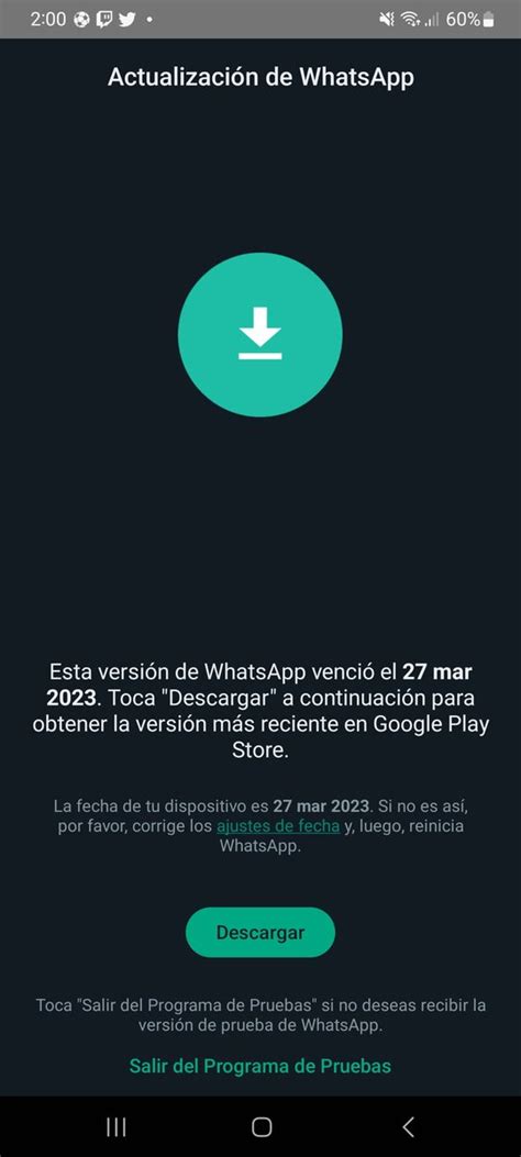 Chris On Twitter Amigo Que Onda Con El Whatsapp No Me Deja Entrar