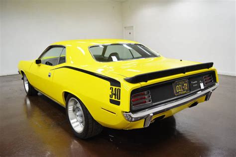 Seller Of Classic Cars 1970 Plymouth Cuda Yellowblack