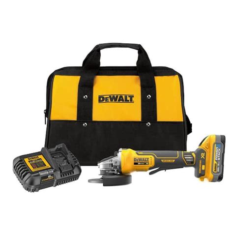 Dewalt 20v Lithium Ion Cordless Brushless 45 In Grinder Dcg413h1