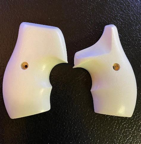 J Frame Grips Fits Most Smith Wesson S W White G10 38 357 XL Etsy