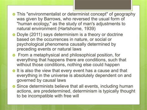 Environmental Determinism And Possibilism