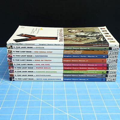 Y The Last Man Books Complete Series Tpb Brian K Vaughan Pia