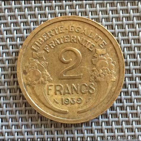 Francs Morlon Monnaies Monde France Troisi Me R Publique