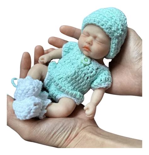 Mini Bebê Reborn De Silicone Sólido Menina Mimada | Frete grátis